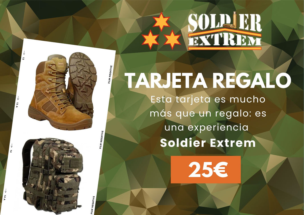 Tarjeta Regalo Soldier Extrem