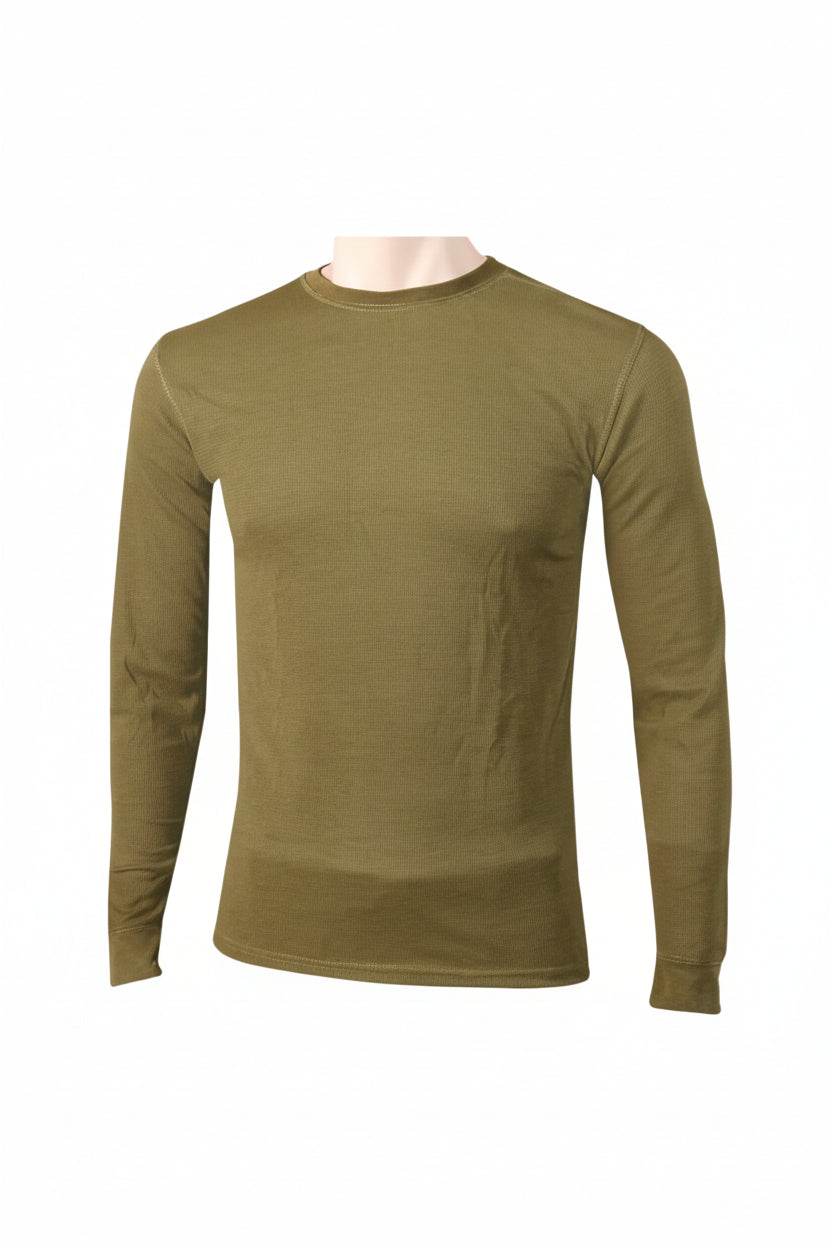 Camiseta interior termica color verde