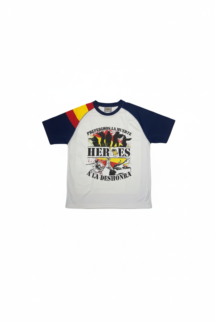 Camiseta Técnica Héroes Azul