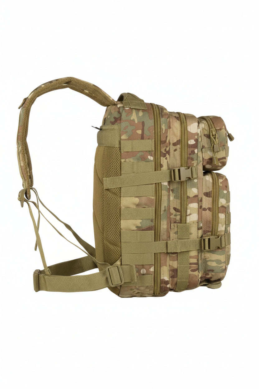 Mochila Táctica Militar Grande Miltec Camuflaje Multicam 36 l