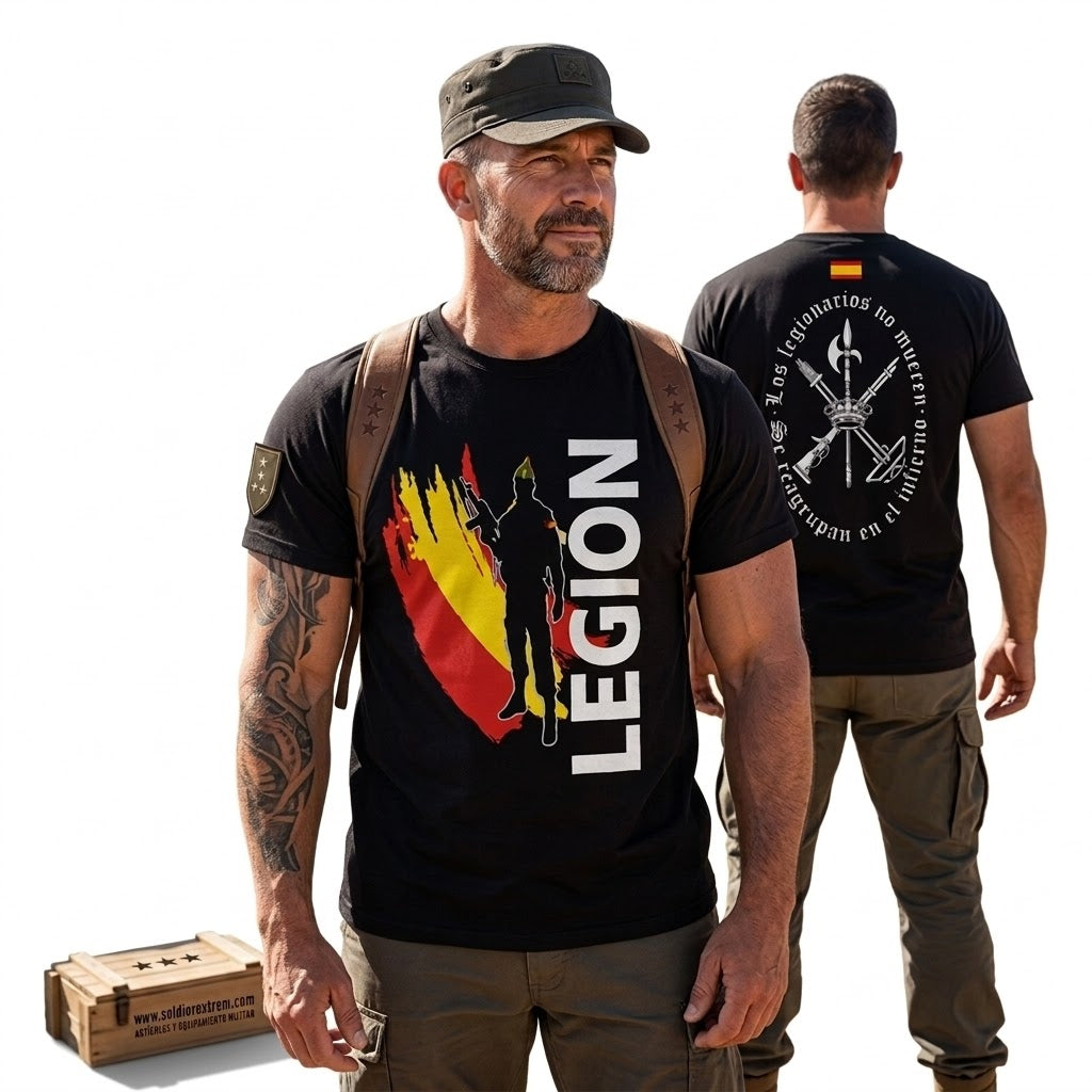 Camiseta Tecnica Legion a Color