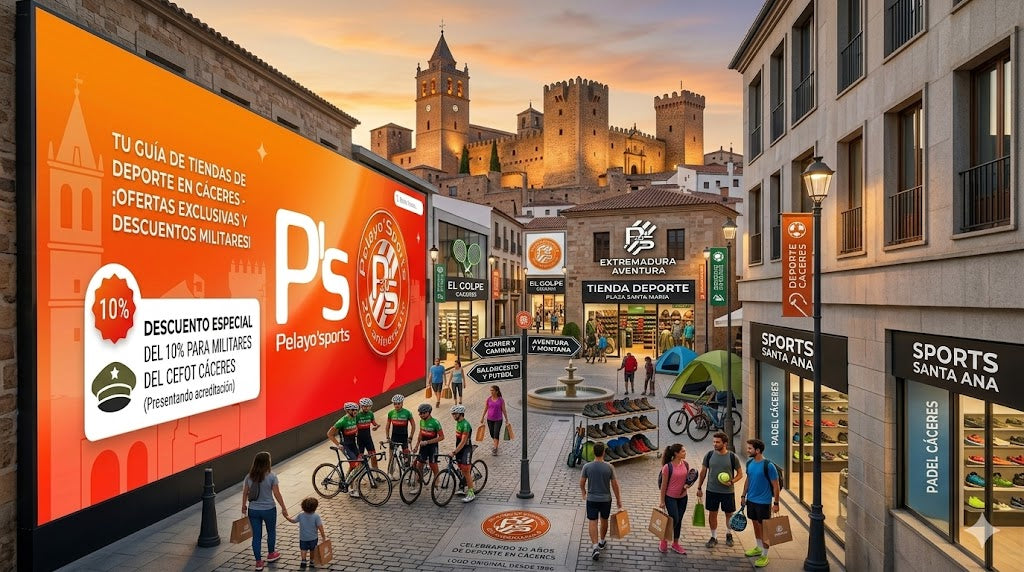 Tu tienda de deporte con descuento Militar