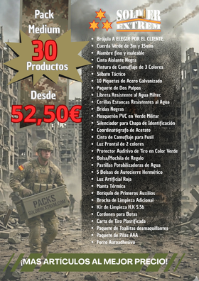 Pack acceso al Ejército - Acceso CEFOT - Medium (30 Productos)