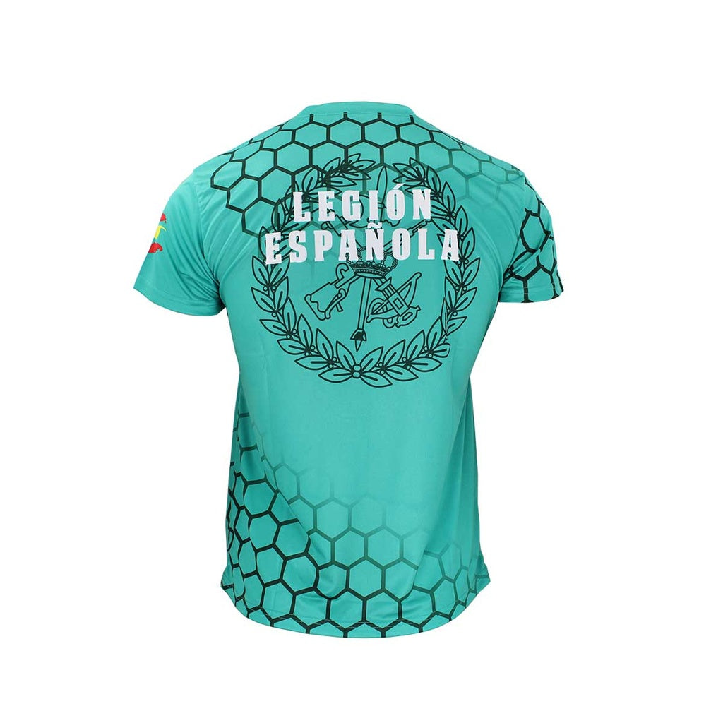 Camiseta Sublimación Legión Española Immortal Warrior Verde