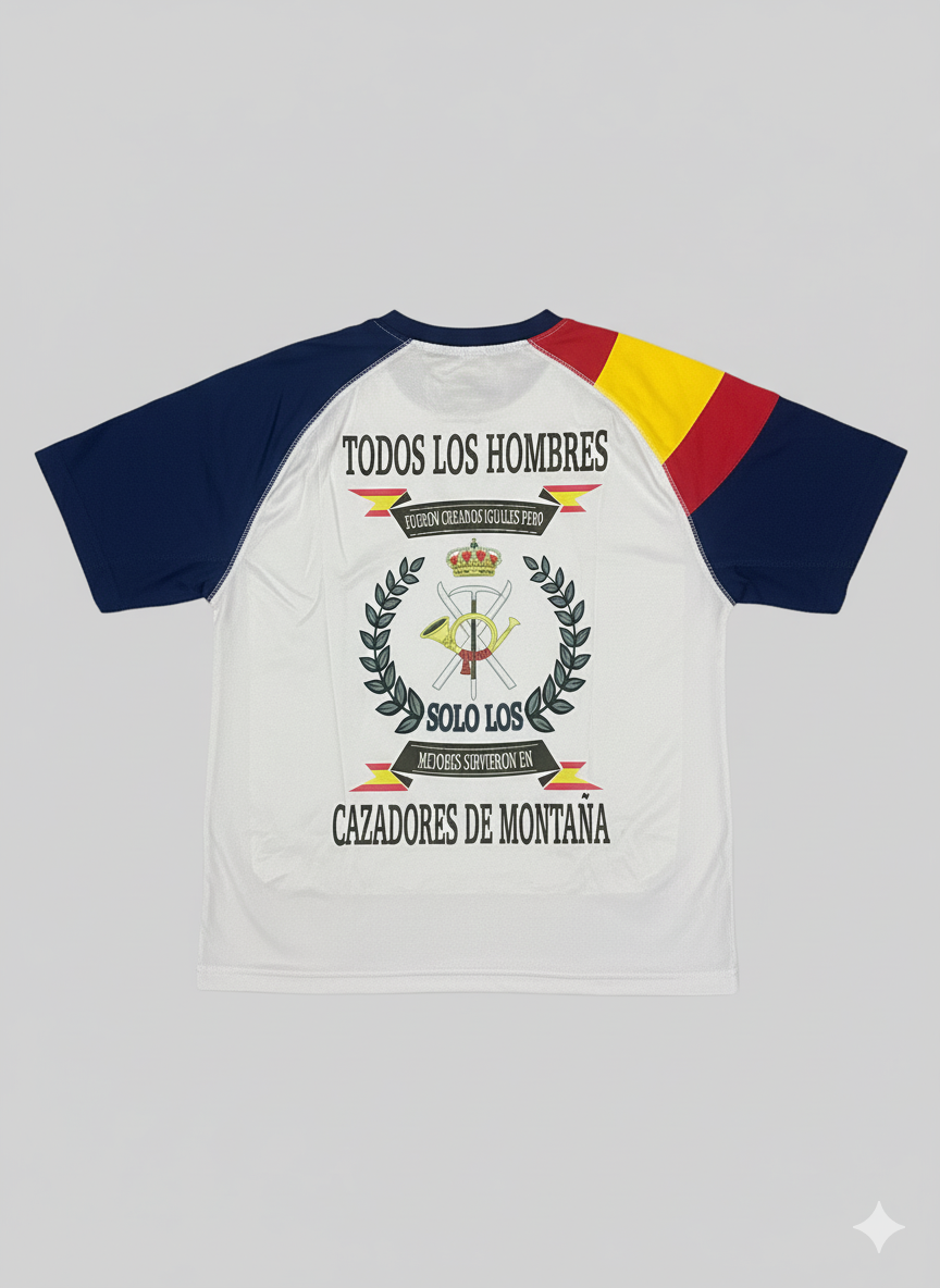 Camiseta Tecnica Cazadores De Montaña
