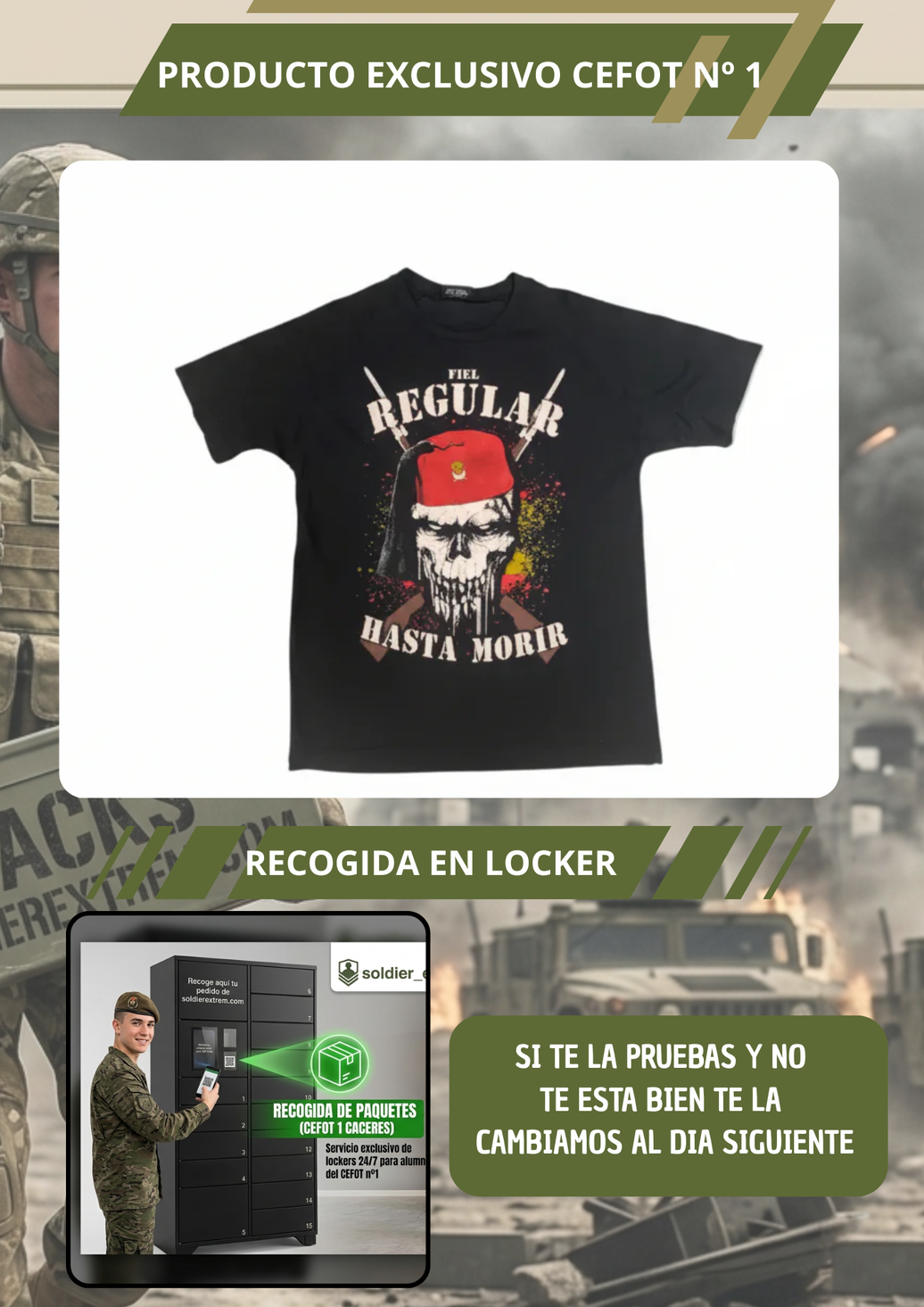 Camiseta Fiel Regular OFERTA CEFOT 1