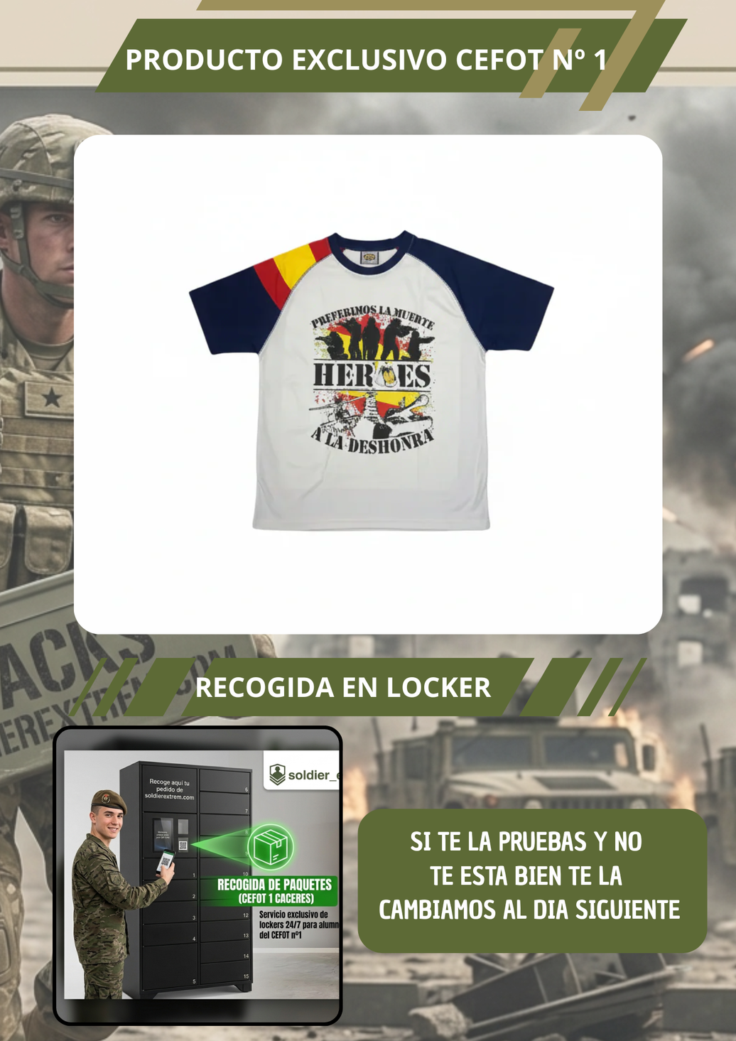 Camiseta Técnica Héroes Azul OFERTA CEFOT 1
