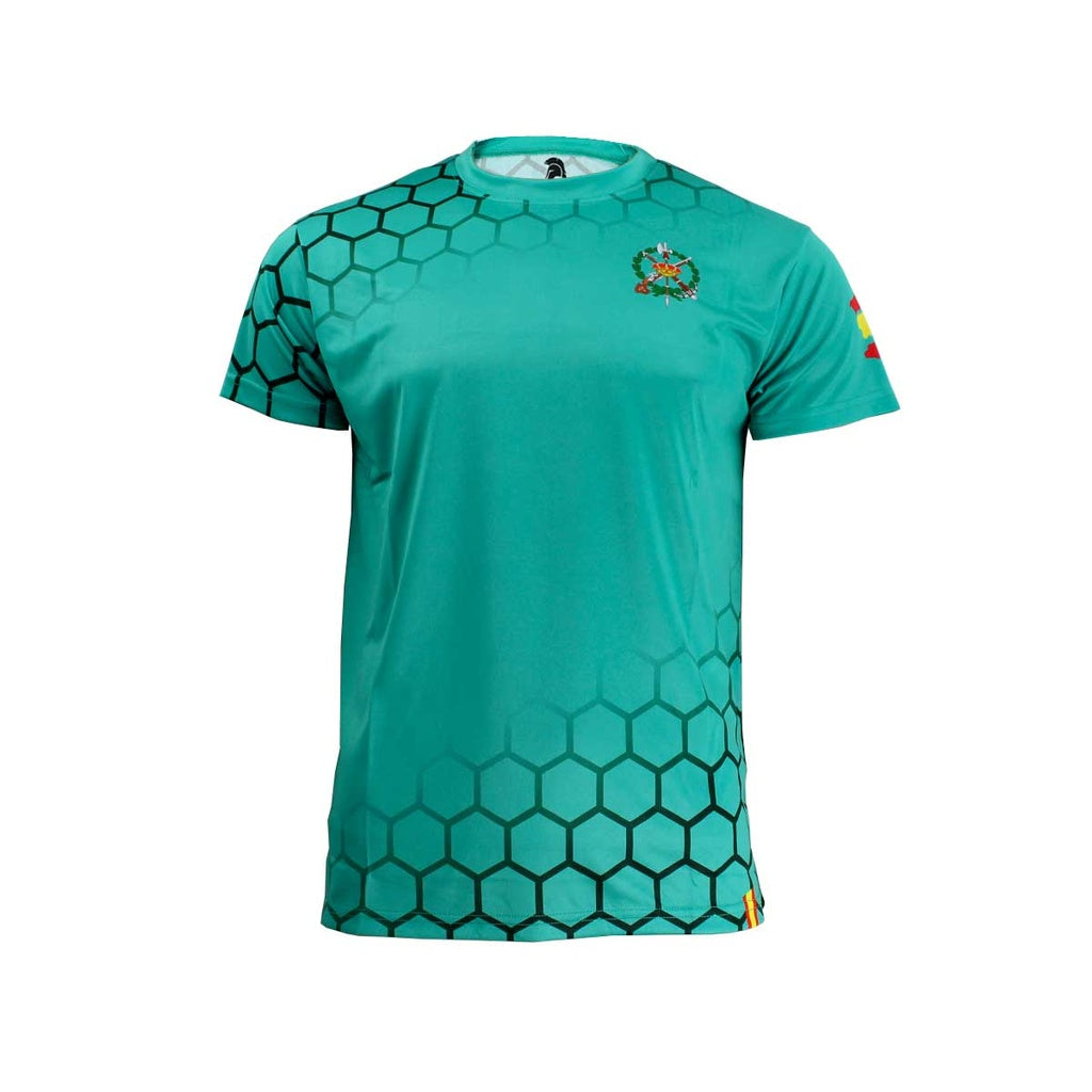 Camiseta Sublimación Legión Española Immortal Warrior Verde