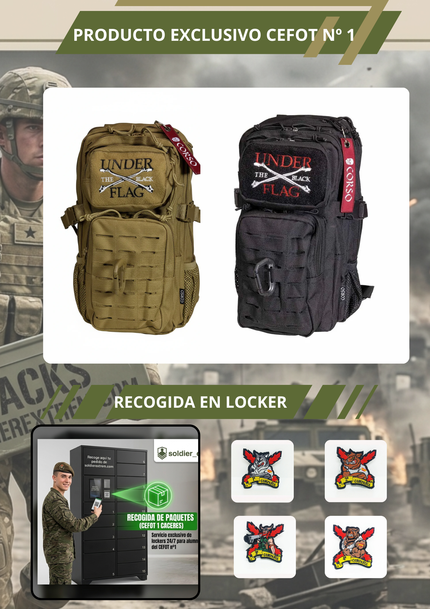 Mochila niño CORSO OFERTA CEFOT 1
