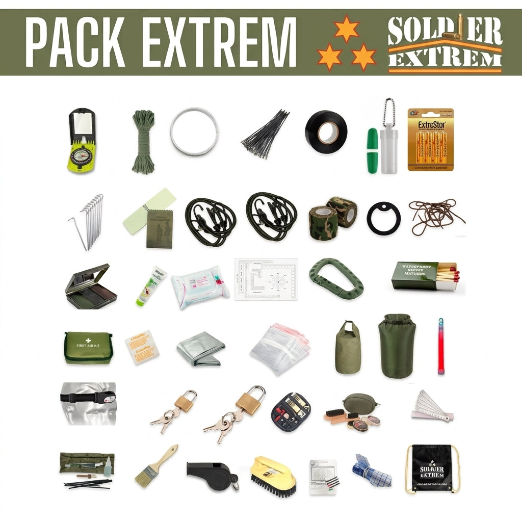 Pack acceso al Ejército - Acceso CEFOT - Extrem (40 Productos)
