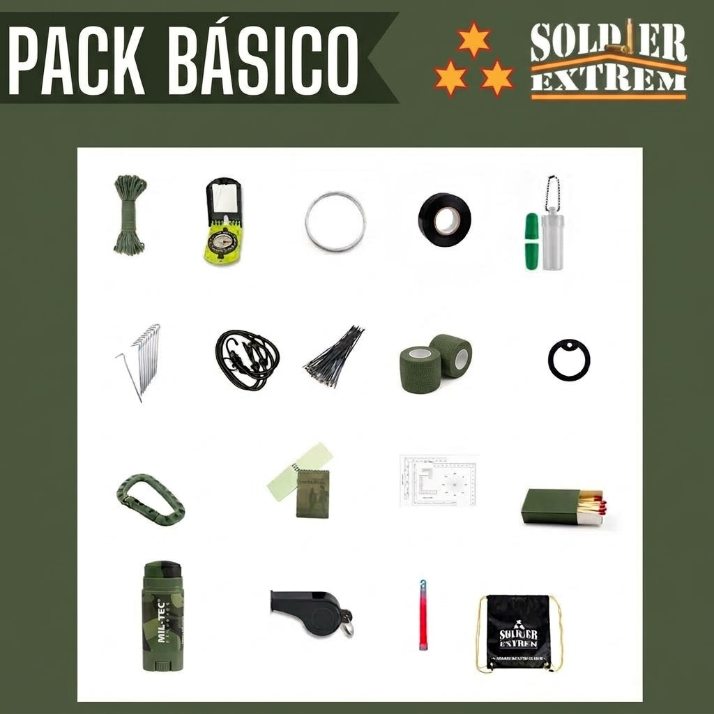 Pack acceso al Ejército - Acceso CEFOT - Básico (18 Productos)