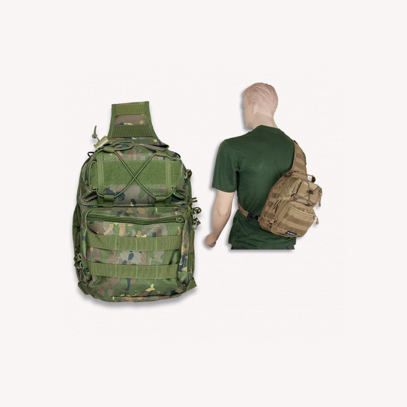 Bolso Bandolera Pix Camo Verde