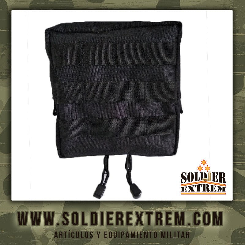 Bolso Cuadrado Molle Negro