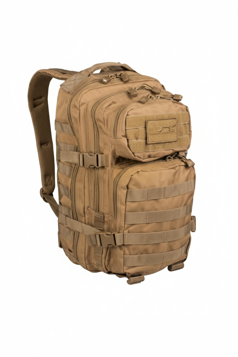 Mochila Táctica Militar Pequeña Miltec Color Coyote
