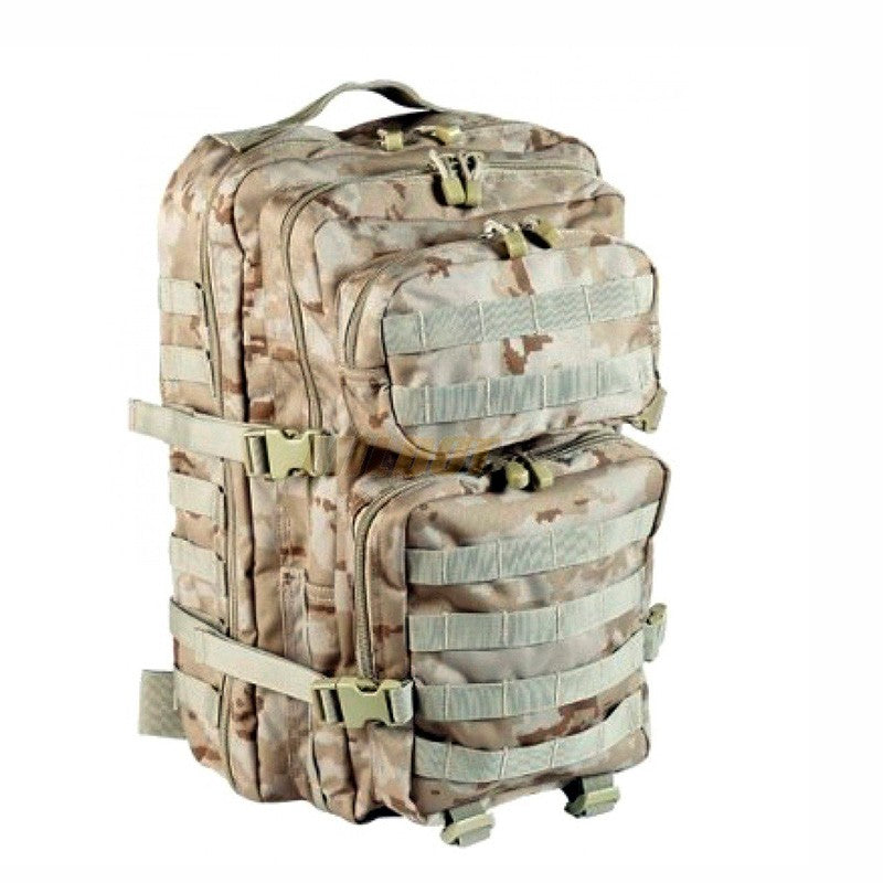 Mochila Táctica Militar Grande Camuflaje Arido Pixelado 36 litros