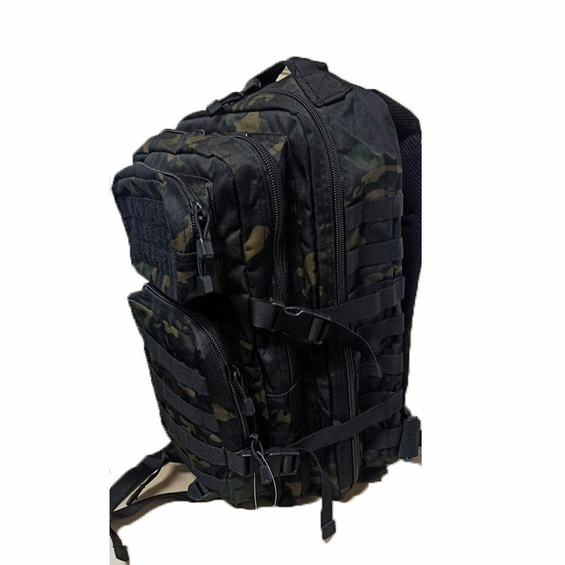 Mochila Táctica Militar Grande Camuflaje Negro