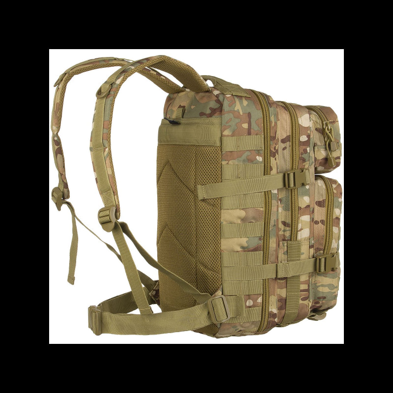 Mochila Táctica Militar Grande Miltec Camuflaje Multicam 36 l